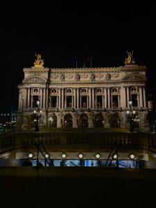 Opéra Garnier allumer la nuit